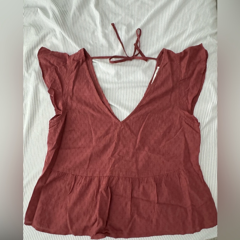 Double V blouse